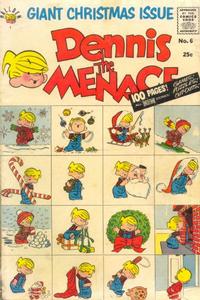 Cover Thumbnail for Dennis the Menace Giant (Hallden; Fawcett, 1958 series) #6 - Dennis the Menace Giant Christmas Issue