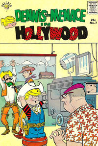 Cover Thumbnail for Dennis the Menace Giant (Hallden; Fawcett, 1958 series) #7 - Dennis the Menace in Hollywood [First Printing]