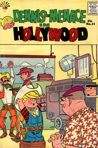 Cover Thumbnail for Dennis the Menace Giant (Hallden; Fawcett, 1958 series) #23 - Dennis the Menace in Hollywood