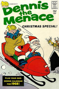 Cover for Dennis the Menace Giant (Hallden; Fawcett, 1958 series) #51 - Dennis the Menace Christmas Special
