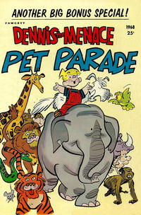 Cover Thumbnail for Dennis the Menace Giant (Hallden; Fawcett, 1958 series) #57 - Dennis the Menace Pet Parade