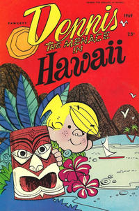 Cover Thumbnail for Dennis the Menace Giant (Hallden; Fawcett, 1958 series) #68 - Dennis the Menace in Hawaii
