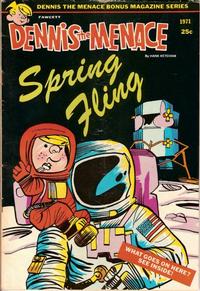 Cover Thumbnail for Dennis the Menace Bonus Magazine Series (Hallden; Fawcett, 1970 series) #89