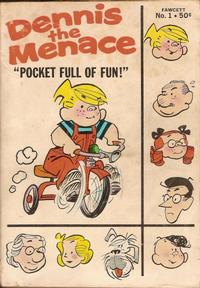 Cover Thumbnail for Dennis the Menace Pocket Full of Fun (Hallden; Fawcett, 1969 series) #1