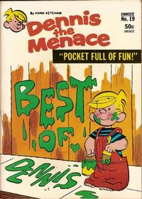 Cover Thumbnail for Dennis the Menace Pocket Full of Fun (Hallden; Fawcett, 1969 series) #19