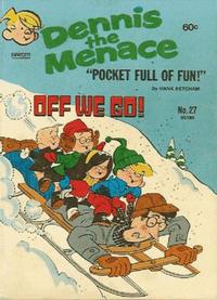 Cover Thumbnail for Dennis the Menace Pocket Full of Fun (Hallden; Fawcett, 1969 series) #27