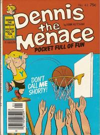 Cover Thumbnail for Dennis the Menace Pocket Full of Fun (Hallden; Fawcett, 1969 series) #43