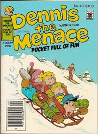 Cover Thumbnail for Dennis the Menace Pocket Full of Fun (Hallden; Fawcett, 1969 series) #49