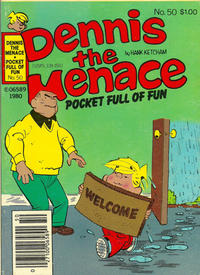 Cover Thumbnail for Dennis the Menace Pocket Full of Fun (Hallden; Fawcett, 1969 series) #50