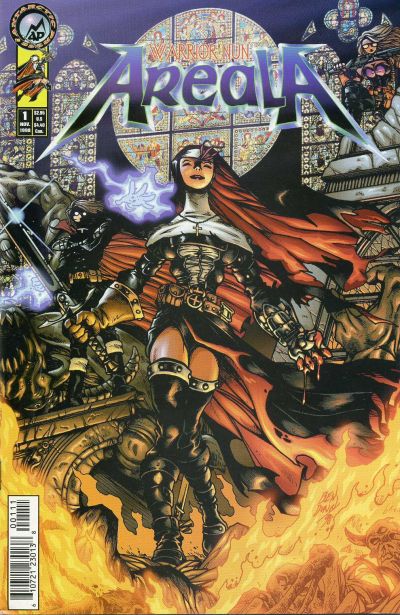 Cover for Warrior Nun Areala: Resurrection (Antarctic Press, 1998 series) #1