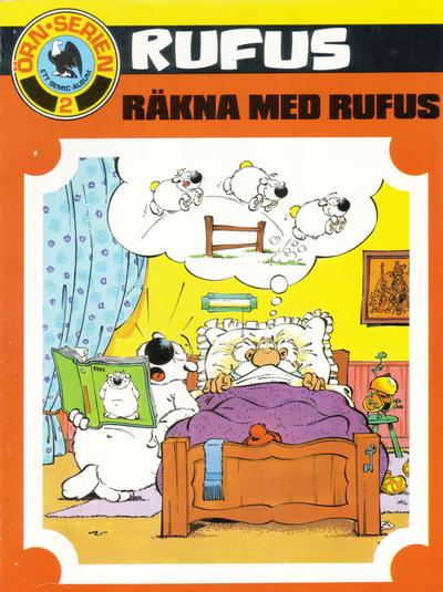 Cover for Örn-serien [Örnserien] (Semic, 1982 series) #2 - Rufus: Räkna med Rufus