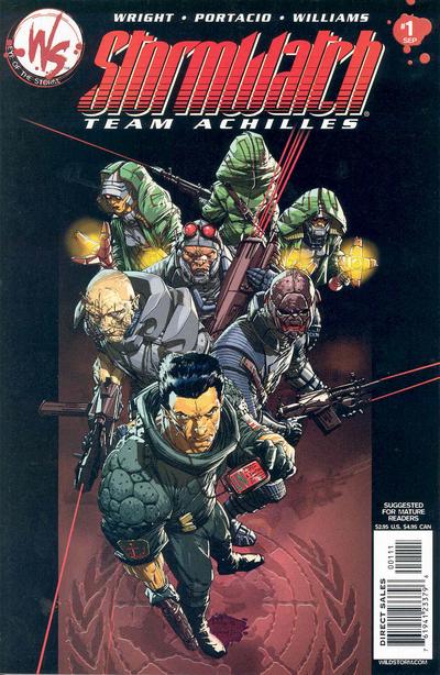 Cover for Stormwatch: Team Achilles (DC, 2002 series) #1 [Team Cover]