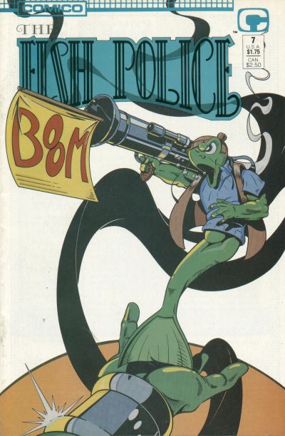 Cover for Fish Police (Comico, 1988 series) #7