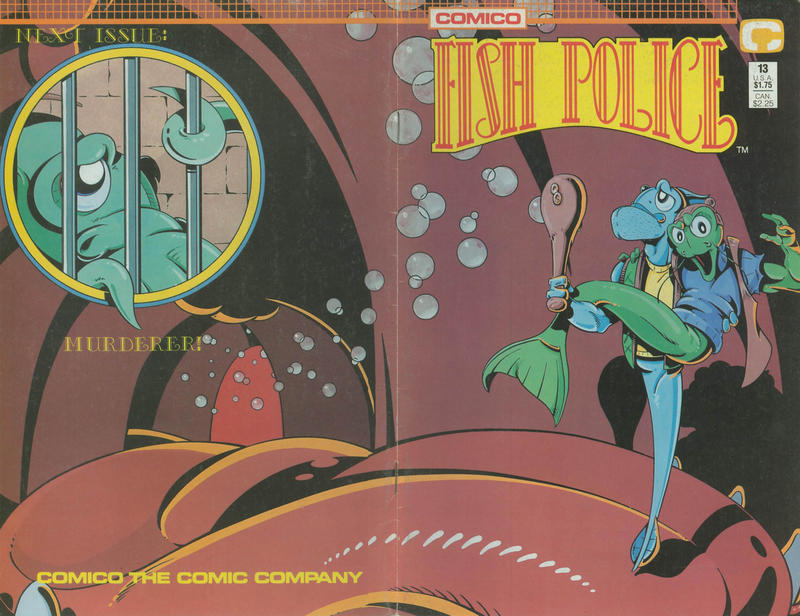 Cover for Fish Police (Comico, 1988 series) #13