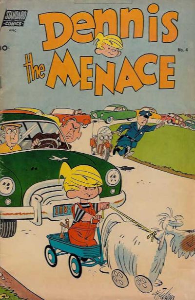 Cover for Dennis the Menace (Pines, 1953 series) #4