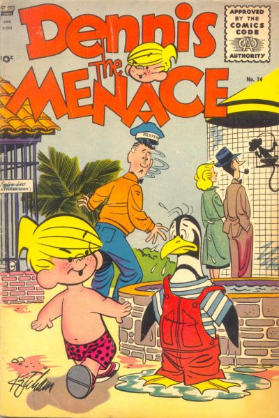 Cover for Dennis the Menace (Pines, 1953 series) #14