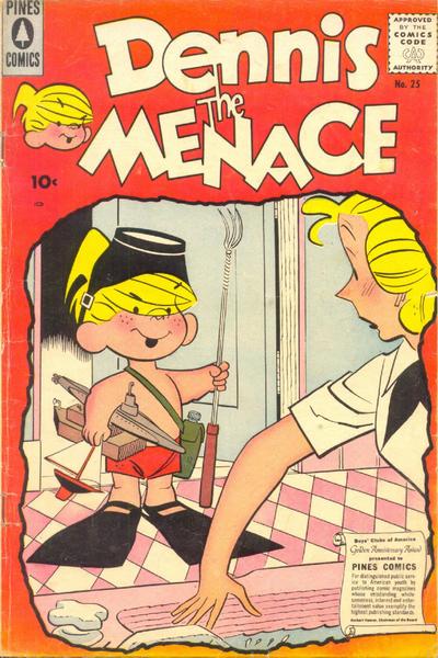 Cover for Dennis the Menace (Pines, 1953 series) #25