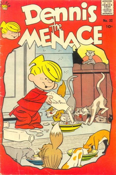 Cover for Dennis the Menace (Hallden; Fawcett, 1959 series) #32