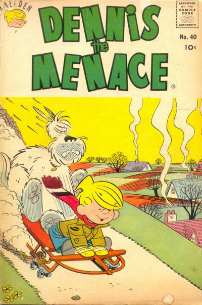 Cover for Dennis the Menace (Hallden; Fawcett, 1959 series) #40