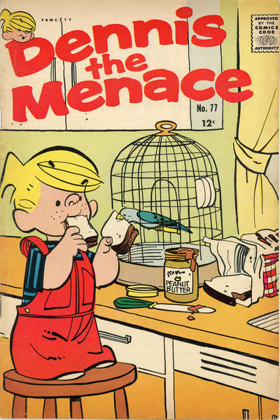 Cover for Dennis the Menace (Hallden; Fawcett, 1959 series) #77