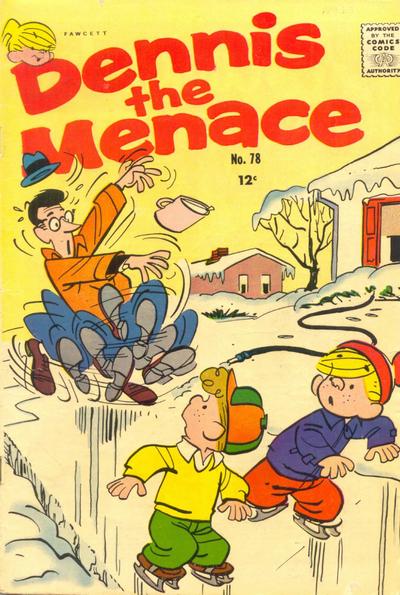 Cover for Dennis the Menace (Hallden; Fawcett, 1959 series) #78