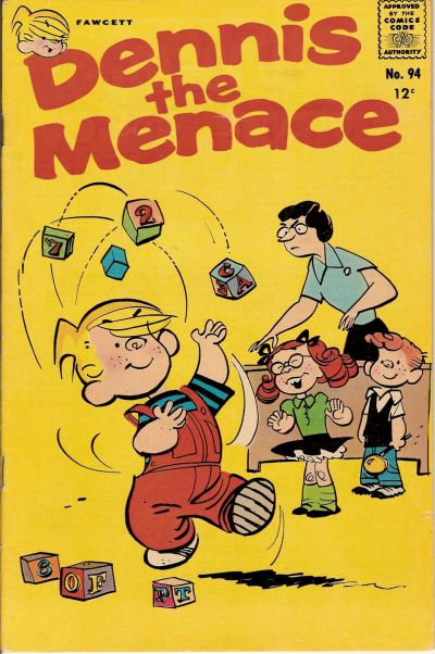 Cover for Dennis the Menace (Hallden; Fawcett, 1959 series) #94