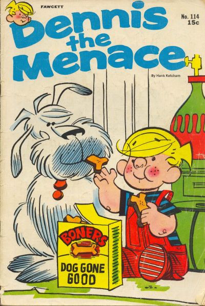Cover for Dennis the Menace (Hallden; Fawcett, 1959 series) #114