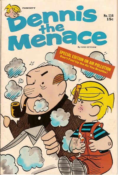 Cover for Dennis the Menace (Hallden; Fawcett, 1959 series) #116