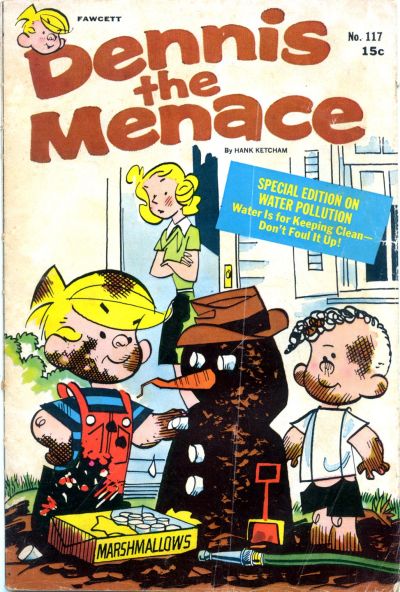 Cover for Dennis the Menace (Hallden; Fawcett, 1959 series) #117