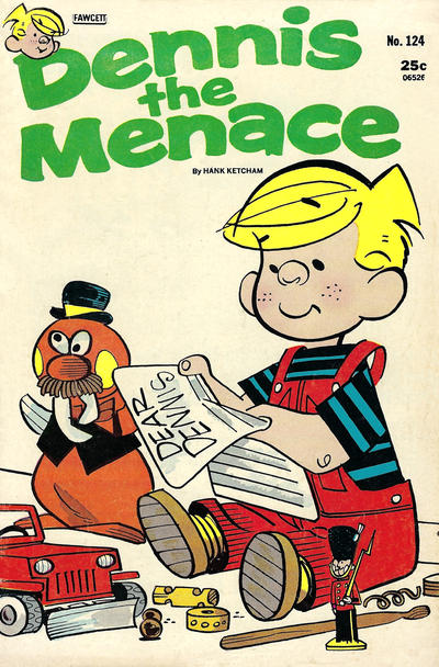 Cover for Dennis the Menace (Hallden; Fawcett, 1959 series) #124