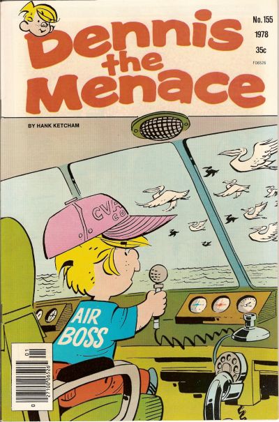 Cover for Dennis the Menace (Hallden; Fawcett, 1959 series) #155