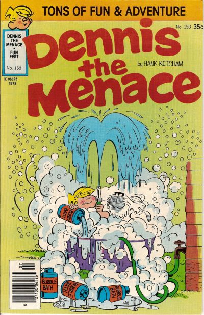 Cover for Dennis the Menace (Hallden; Fawcett, 1959 series) #158