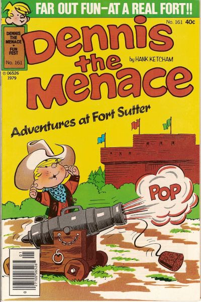 Cover for Dennis the Menace (Hallden; Fawcett, 1959 series) #161