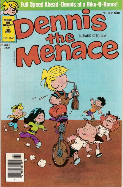 Cover for Dennis the Menace (Hallden; Fawcett, 1959 series) #162