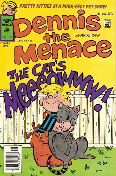 Cover for Dennis the Menace (Hallden; Fawcett, 1959 series) #166