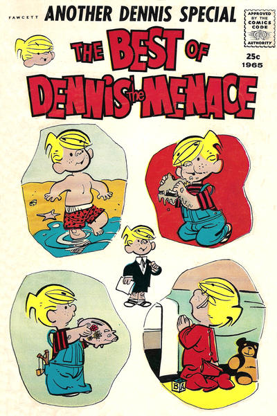 Cover for Dennis the Menace Giant (Hallden; Fawcett, 1958 series) #29 - The Best of Dennis the Menace