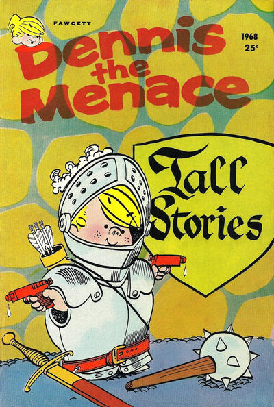 Cover for Dennis the Menace Giant (Hallden; Fawcett, 1958 series) #55 - Dennis the Menace Tall Stories