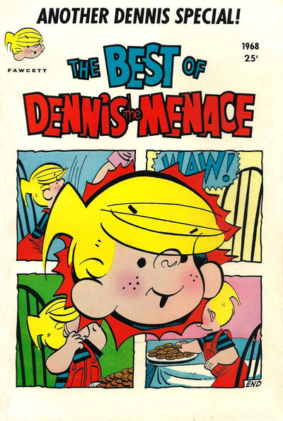 Cover for Dennis the Menace Giant (Hallden; Fawcett, 1958 series) #58 - The Best of Dennis the Menace