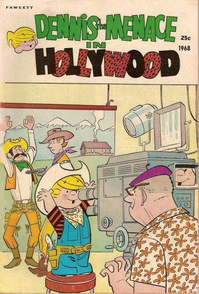Cover for Dennis the Menace Giant (Hallden; Fawcett, 1958 series) #60 - Dennis the Menace in Hollywood