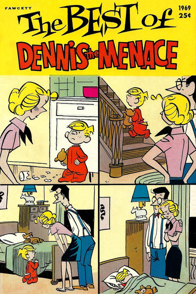 Cover for Dennis the Menace Giant (Hallden; Fawcett, 1958 series) #69 - The Best of Dennis the Menace
