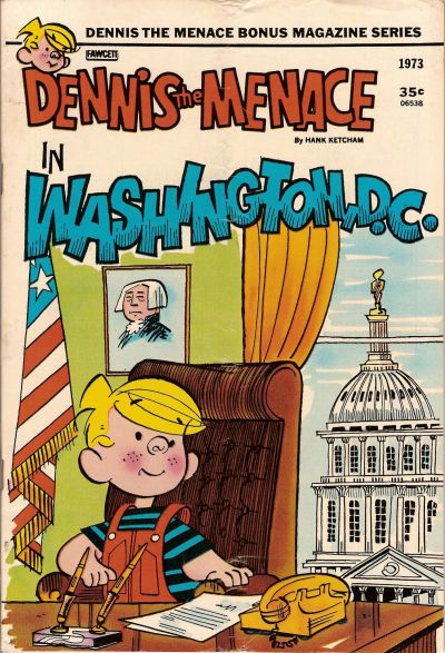 Cover for Dennis the Menace Bonus Magazine Series (Hallden; Fawcett, 1970 series) #116