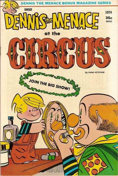 Cover for Dennis the Menace Bonus Magazine Series (Hallden; Fawcett, 1970 series) #129