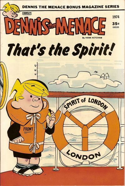 Cover for Dennis the Menace Bonus Magazine Series (Hallden; Fawcett, 1970 series) #133