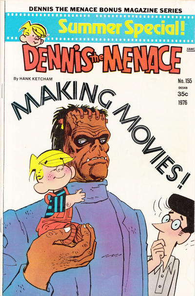 Cover for Dennis the Menace Bonus Magazine Series (Hallden; Fawcett, 1970 series) #155