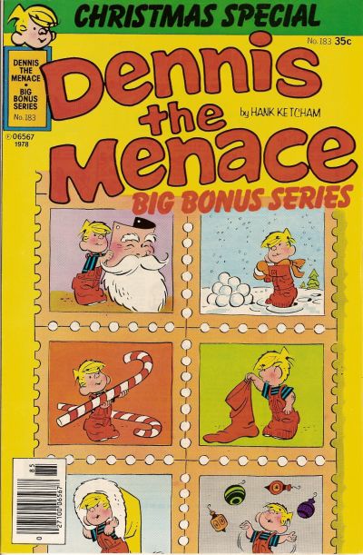 Cover for Dennis the Menace Bonus Magazine Series (Hallden; Fawcett, 1970 series) #183