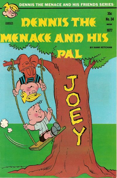 Cover for Dennis the Menace and His Friends Series (Hallden; Fawcett, 1970 series) #34