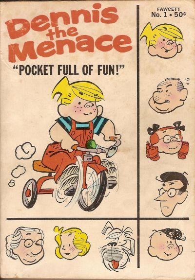 Cover for Dennis the Menace Pocket Full of Fun (Hallden; Fawcett, 1969 series) #1
