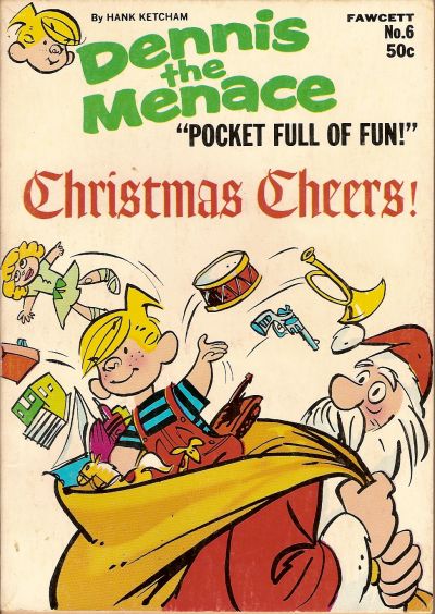 Cover for Dennis the Menace Pocket Full of Fun (Hallden; Fawcett, 1969 series) #6
