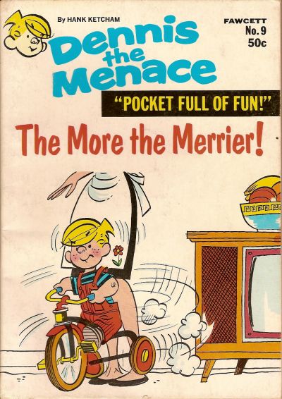 Cover for Dennis the Menace Pocket Full of Fun (Hallden; Fawcett, 1969 series) #9