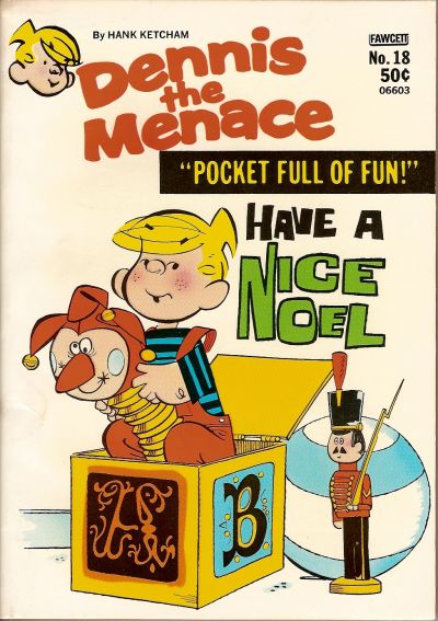 Cover for Dennis the Menace Pocket Full of Fun (Hallden; Fawcett, 1969 series) #18